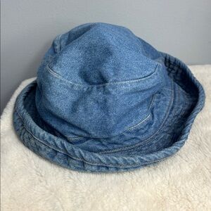 Vintage 90s Denim Bucket Hat One Size